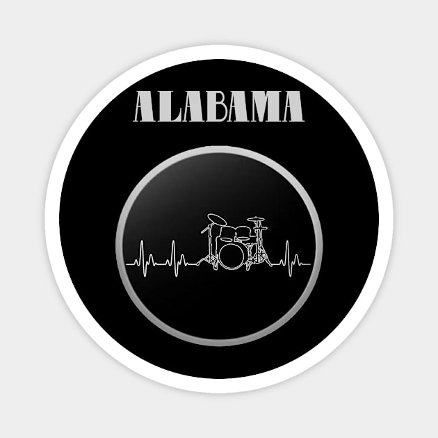 vintage alabama band Magnet by setupid kupid